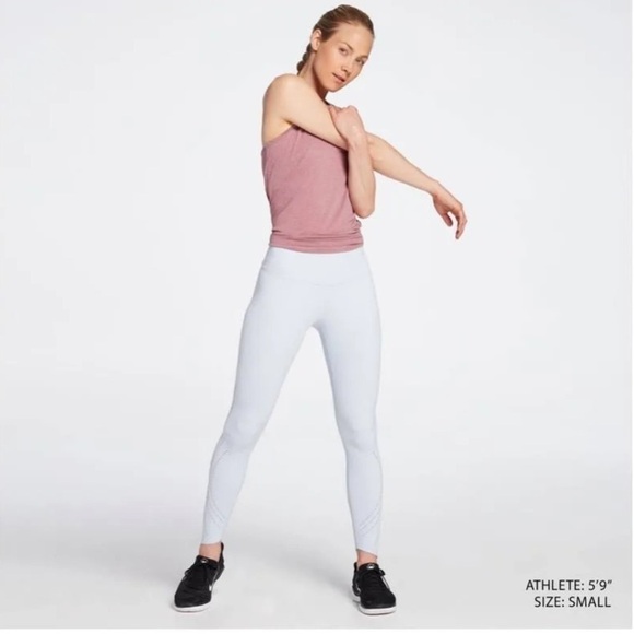 NWT CALIA Women's Power Sculpt Perforated 7/8 Leggings XSmall Halogen Blue - Picture 4 of 6